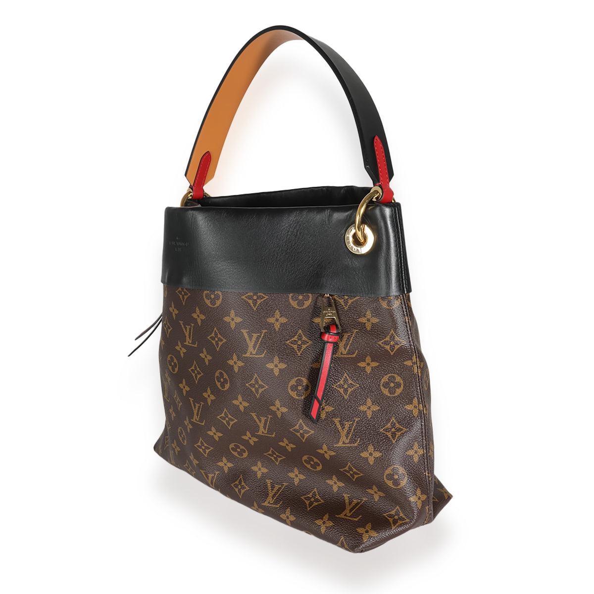 Black Monogram Canvas Tuileries Hobo