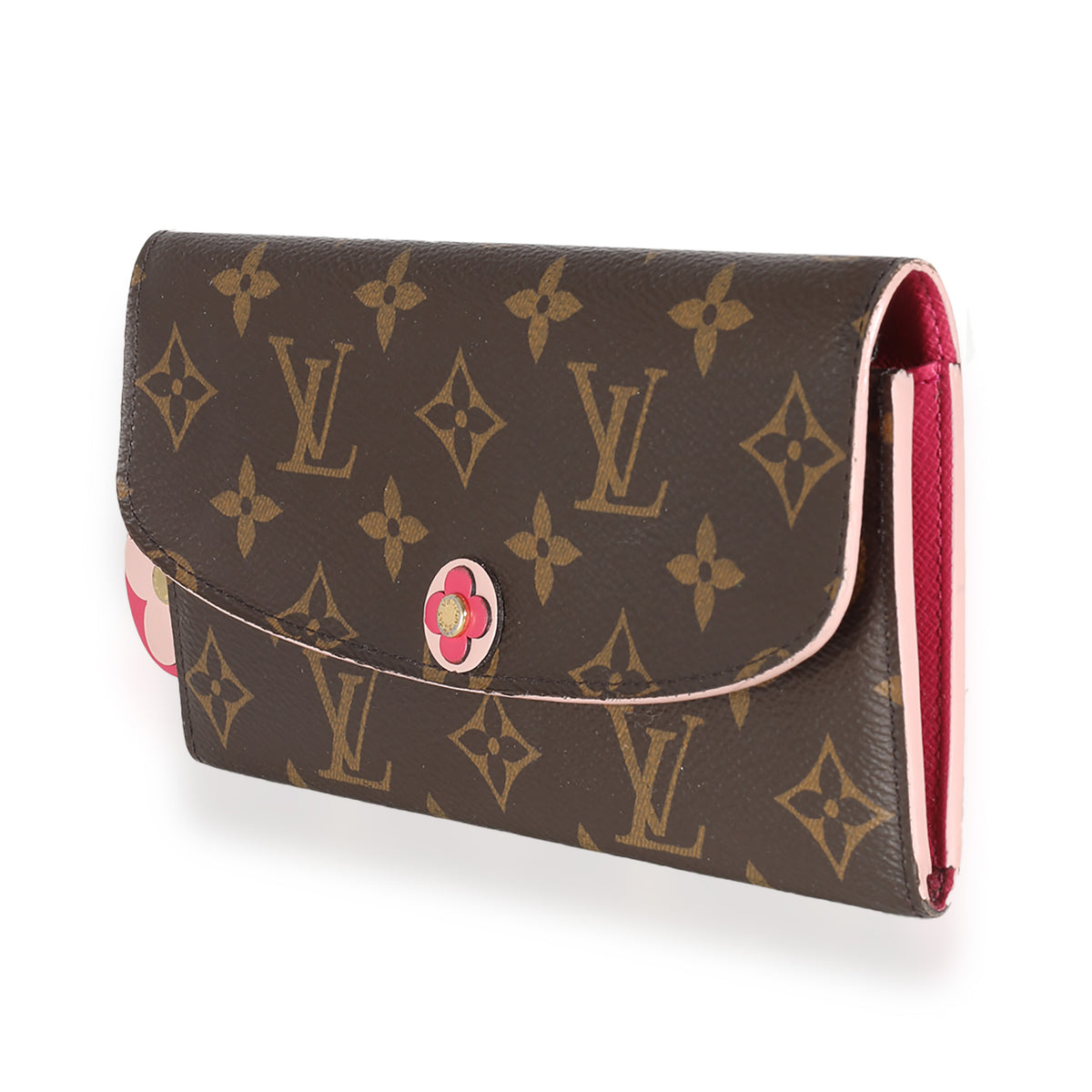 Monogram Canvas Blooming Flowers Emilie Wallet