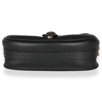 Black Grained Calfskin Medium Bobby Flap Bag