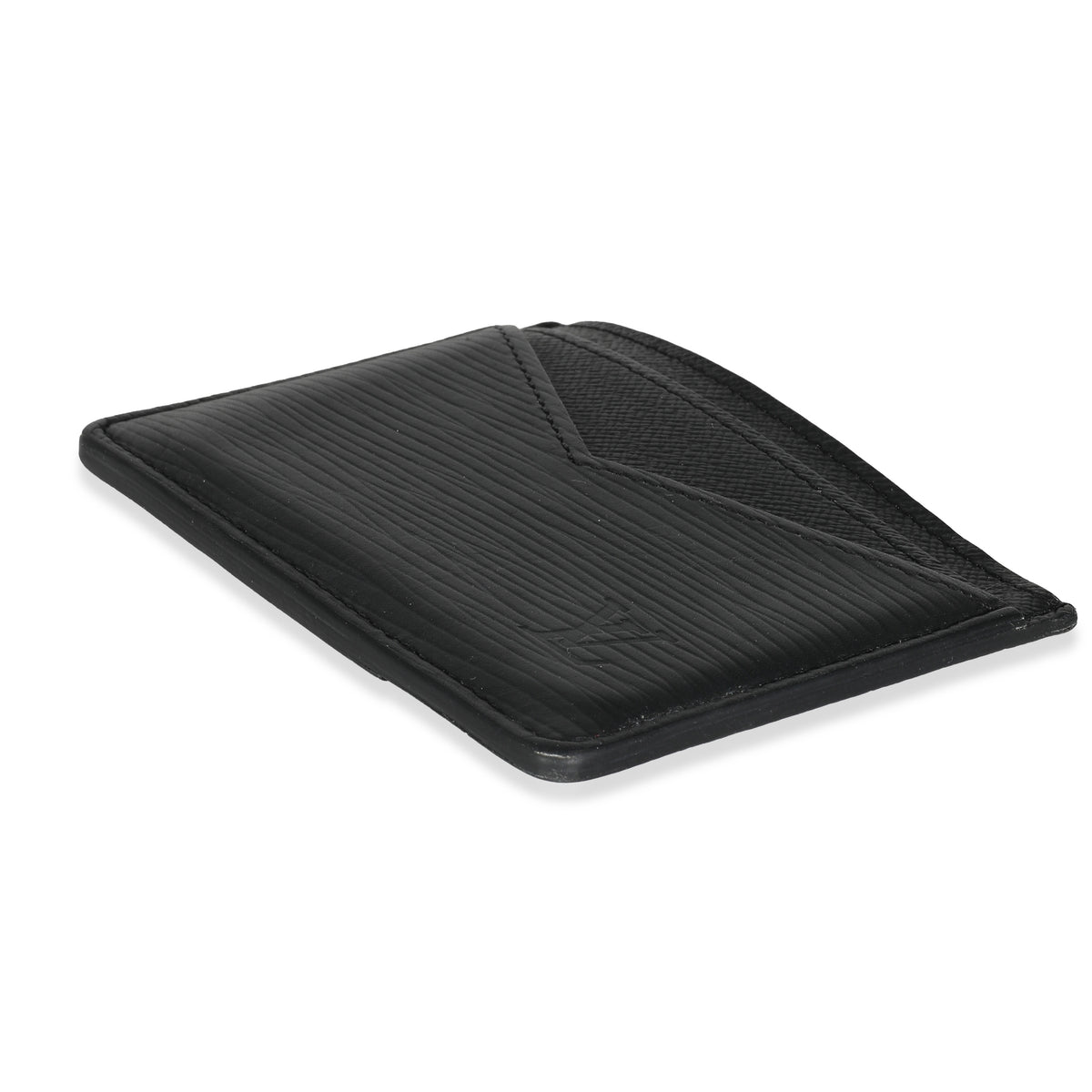 Black Epi Neo Card Holder