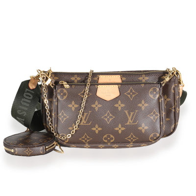 Khaki Monogram Canvas Multi Pochette Accessories