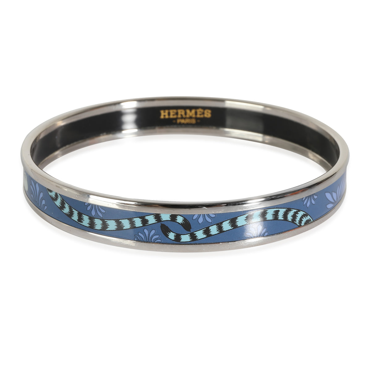 Enamel Bracelet in  Palladium Plated