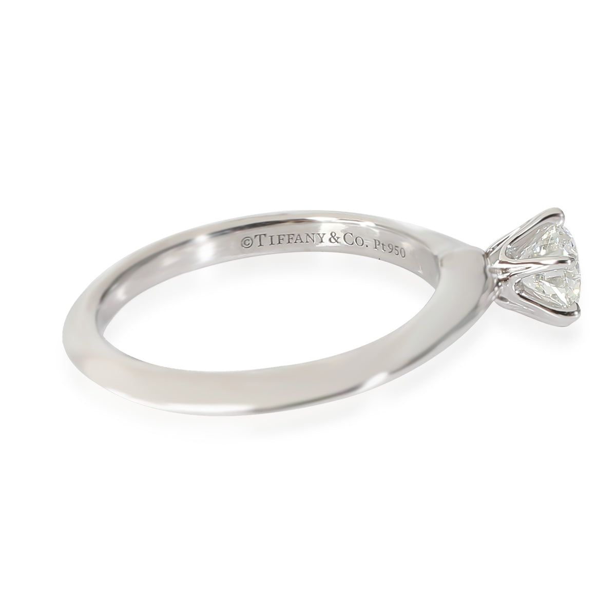 Diamond Engagement Ring in  Platinum G VS1 0.52 CTW