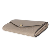 Turtledove Monogram Empreinte Sarah Wallet