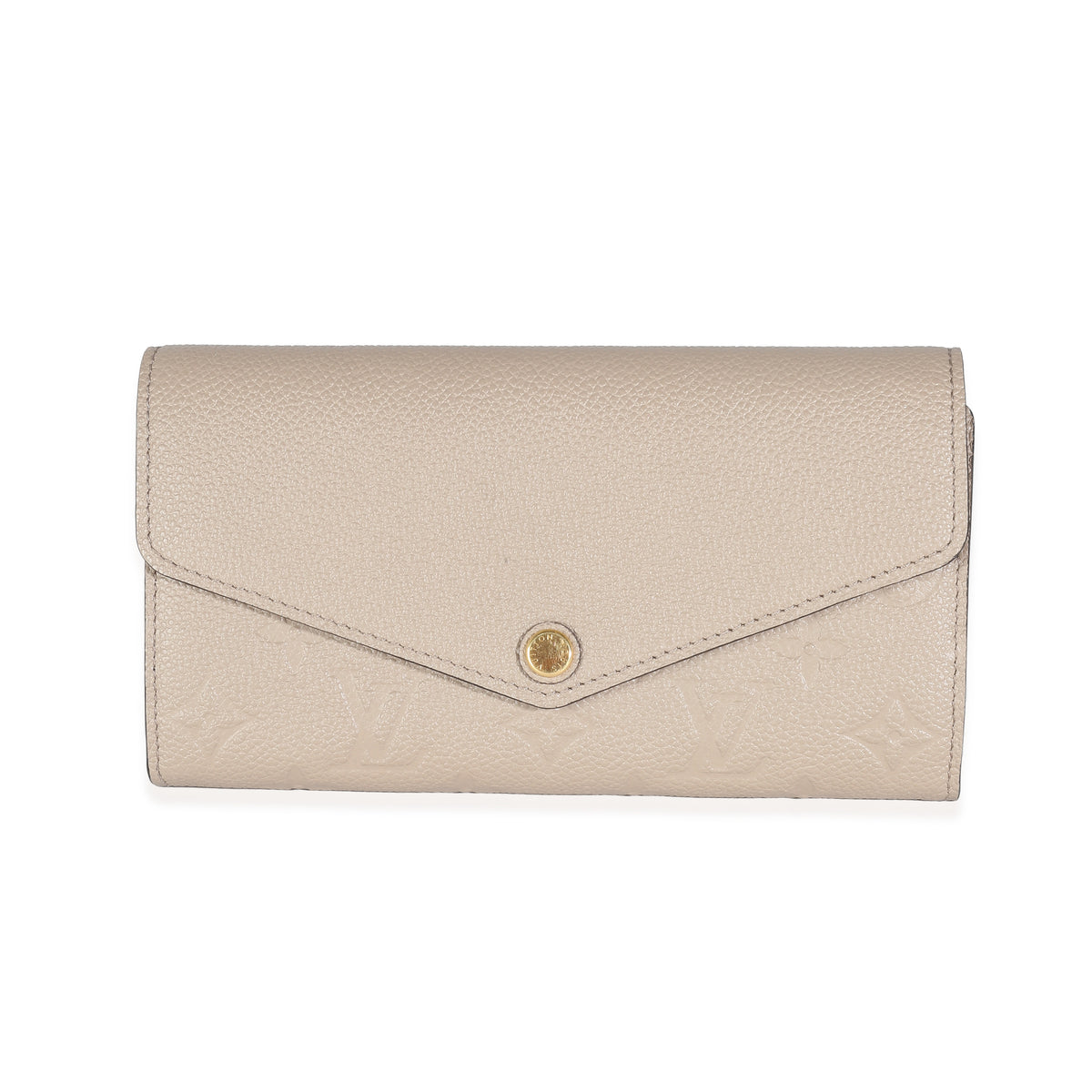 Turtledove Monogram Empreinte Sarah Wallet