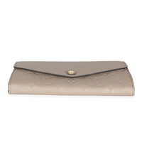 Turtledove Monogram Empreinte Sarah Wallet