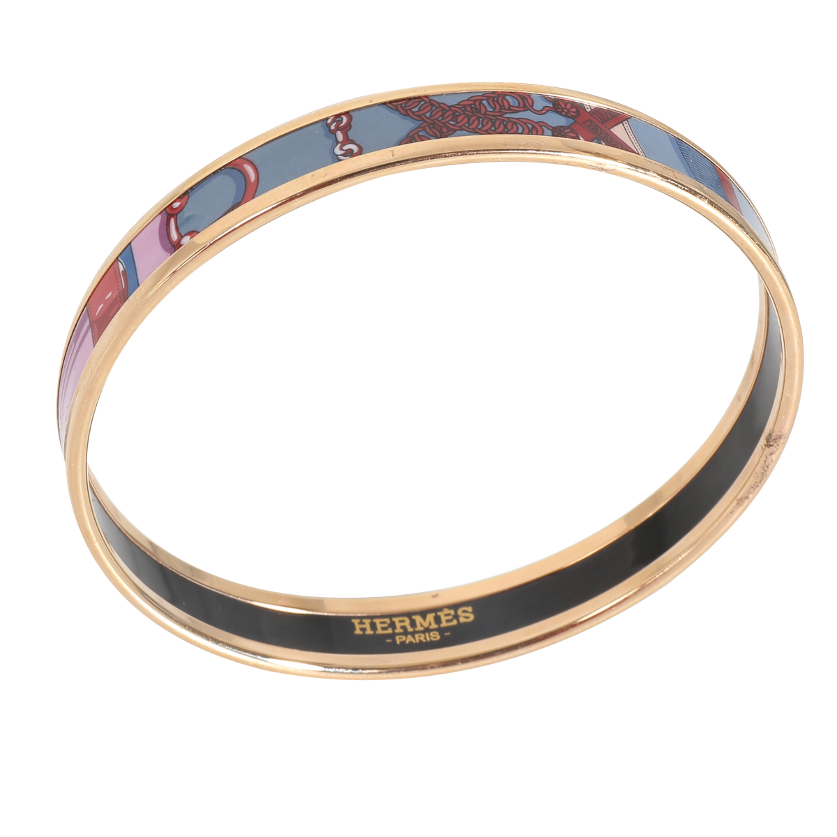 Hermes Cavaldor Fin Surnaturel Narrow Bracelet