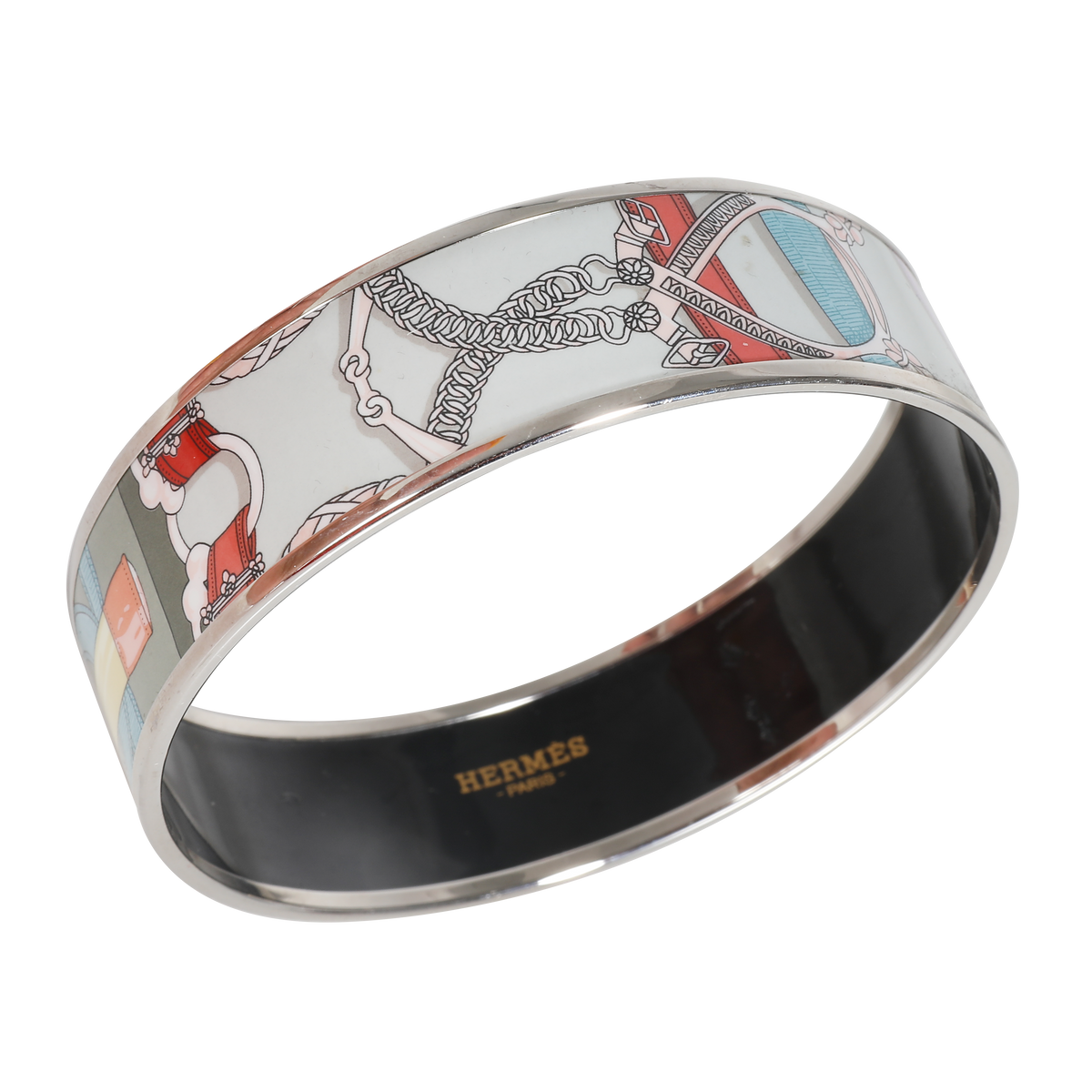 Hermes Cavaldor Large Romantique Wide Bracelet