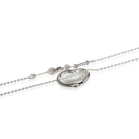 Elsa Peretti 16mm Open Heart Pendant in Sterling Silver