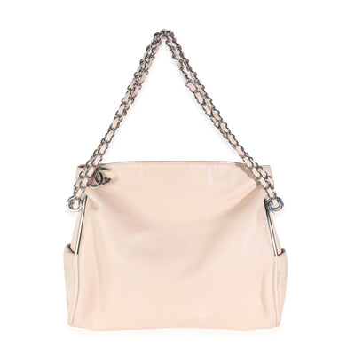 Beige Lambskin Ultimate Soft Hobo