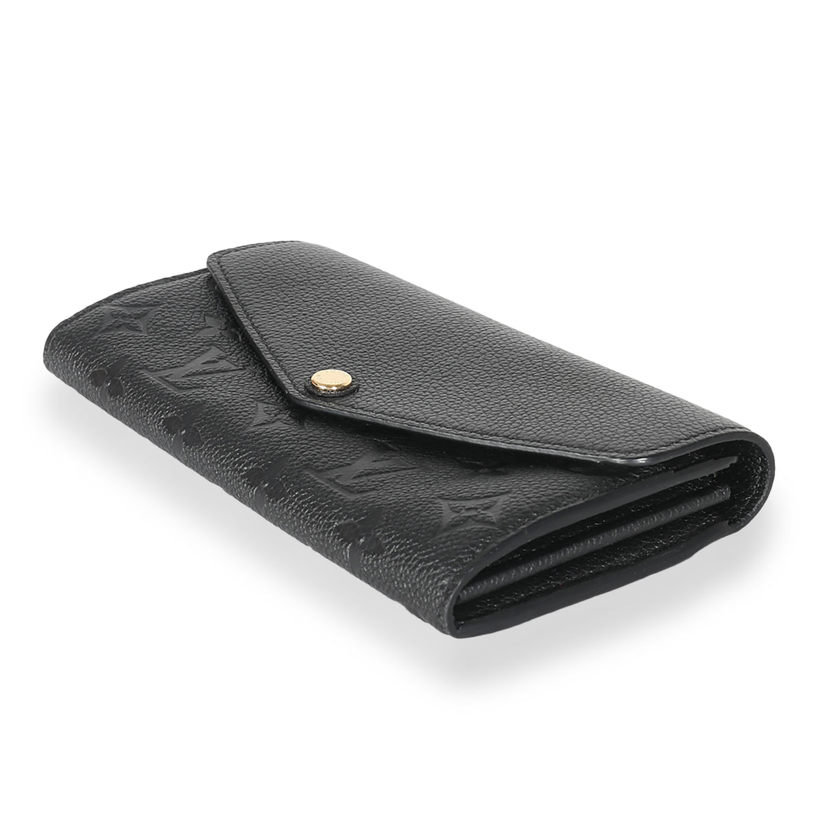 Black Monogram Empreinte Sarah Wallet