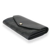 Black Monogram Empreinte Sarah Wallet