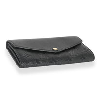 Black Monogram Empreinte Sarah Wallet