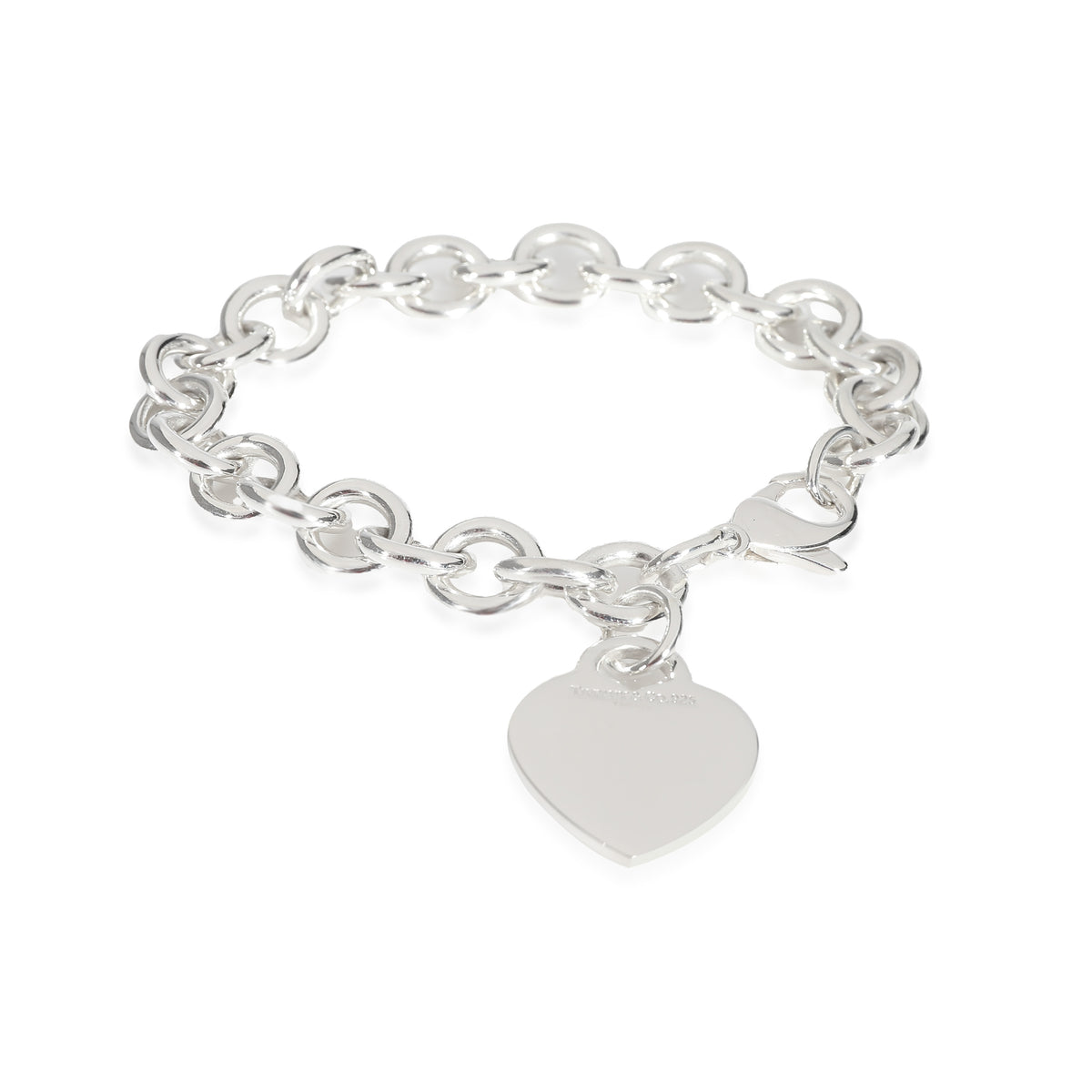 Tiffany & Co. Heart Tag Bracelet in Sterling Silver