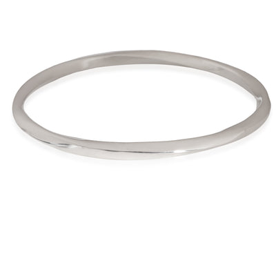 Vintage Twisted Slip On Bangle in Sterling Silver