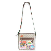 Soft GG Supreme Monogram Courrier Web Medium Flat Messenger