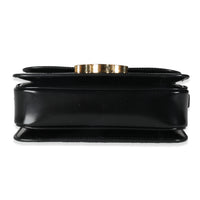 Black Shiny Calfskin Teen Triomphe Bag