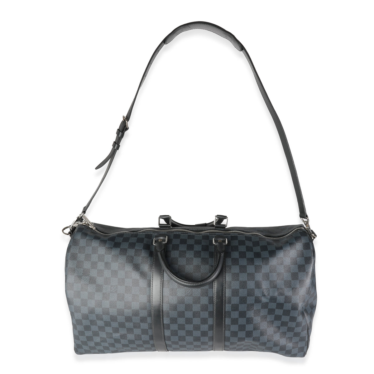 Damier Cobalt Canvas Keepall Bandouliere 55