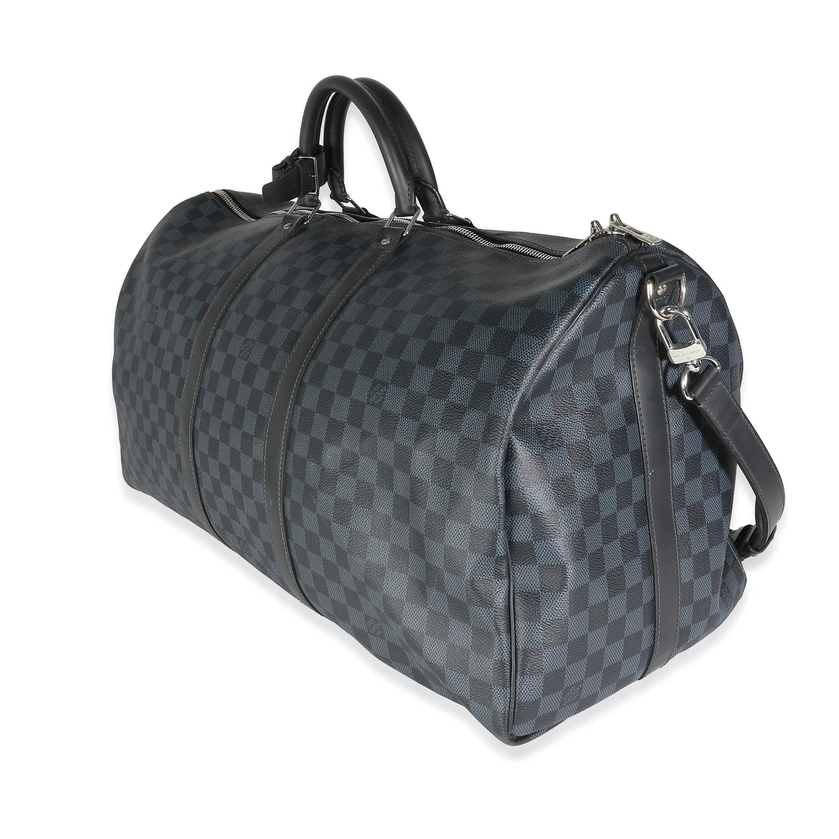 Damier Cobalt Canvas Keepall Bandouliere 55