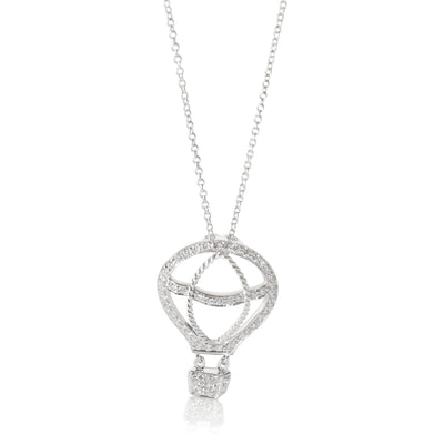 Tiffany & Co. Platinum Diamond Hot Air Balloon Pendant fv