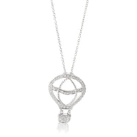 Tiffany & Co. Platinum Diamond Hot Air Balloon Pendant fv