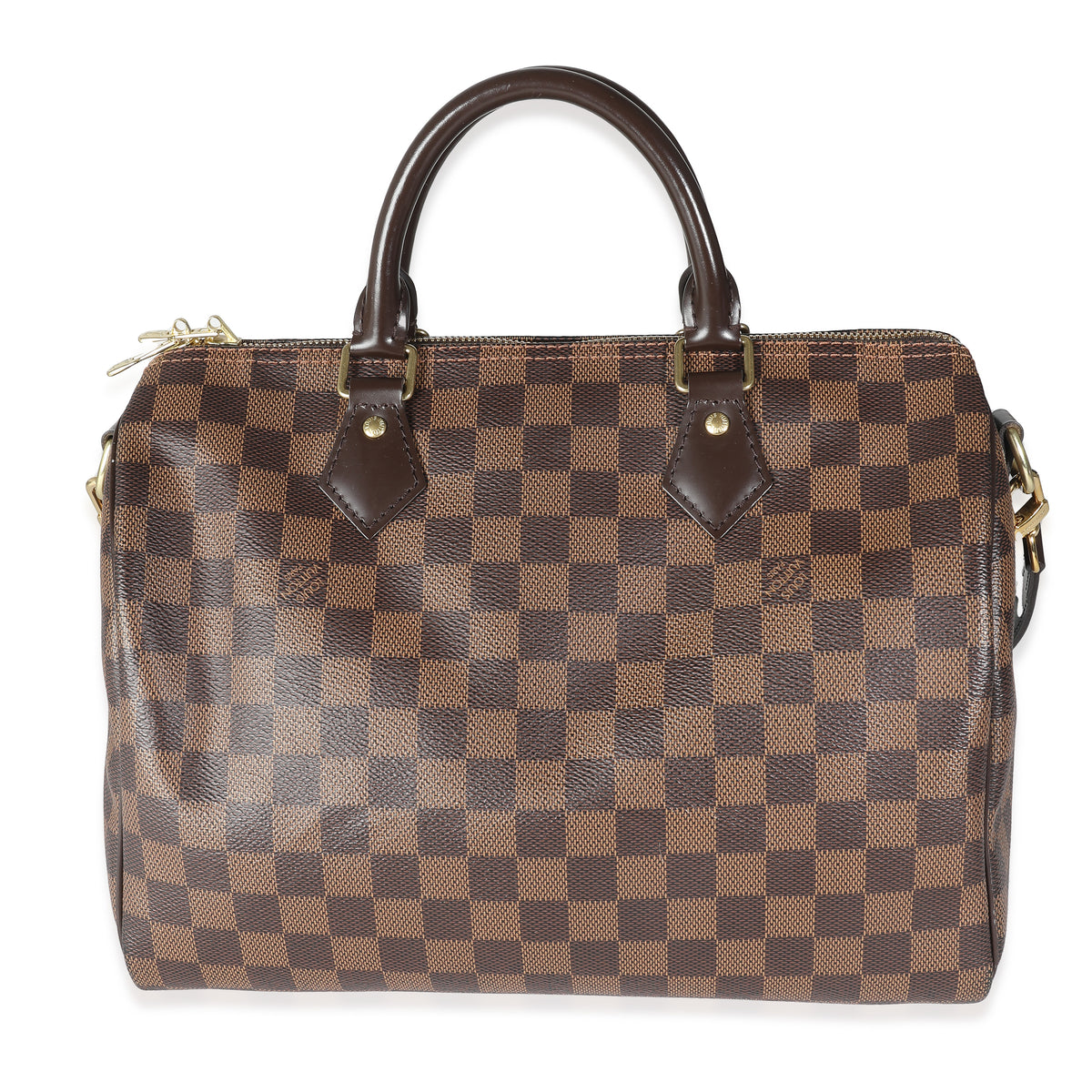 Damier Ebene Canvas Speedy Bandouliere 30