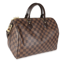 Damier Ebene Canvas Speedy Bandouliere 30