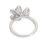 Frivole Fashion Ring in 18k White Gold 0.8 CTW