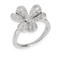 Frivole Fashion Ring in 18k White Gold 0.8 CTW