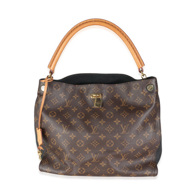 Black Monogram Canvas Gaia