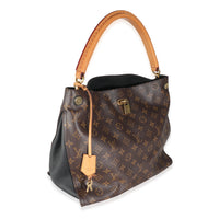 Black Monogram Canvas Gaia