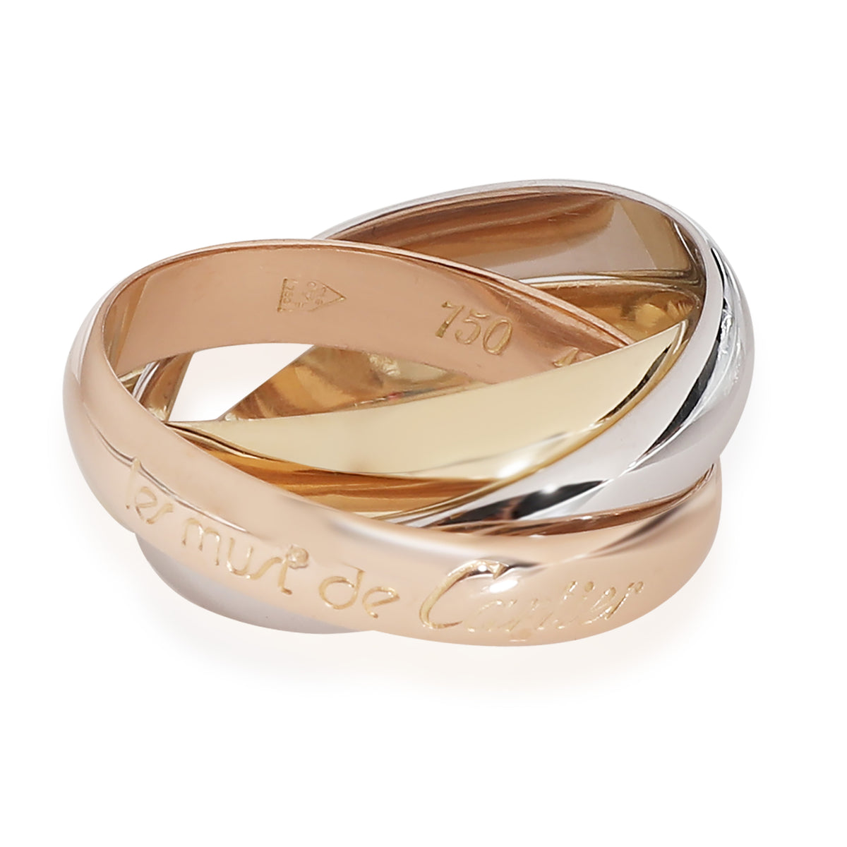 Trinity Fashion Ring in 18k 2 Tone Gold