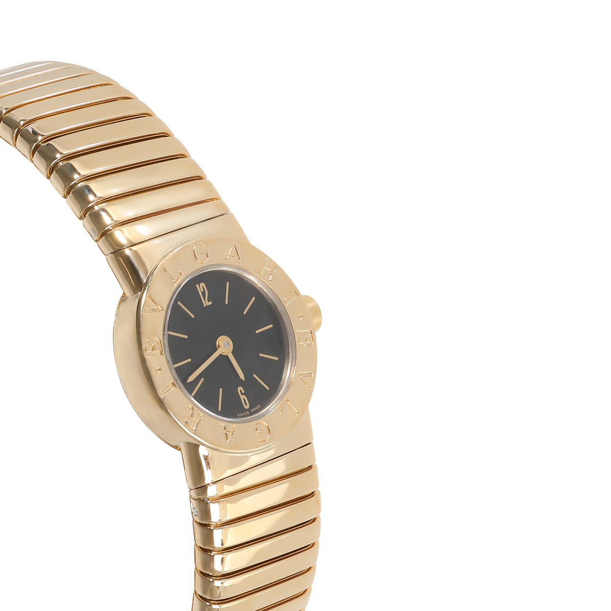 Bvlgari Bvlgari Tubogas BB 19 2T Womens Watch in 18kt Yellow Gold