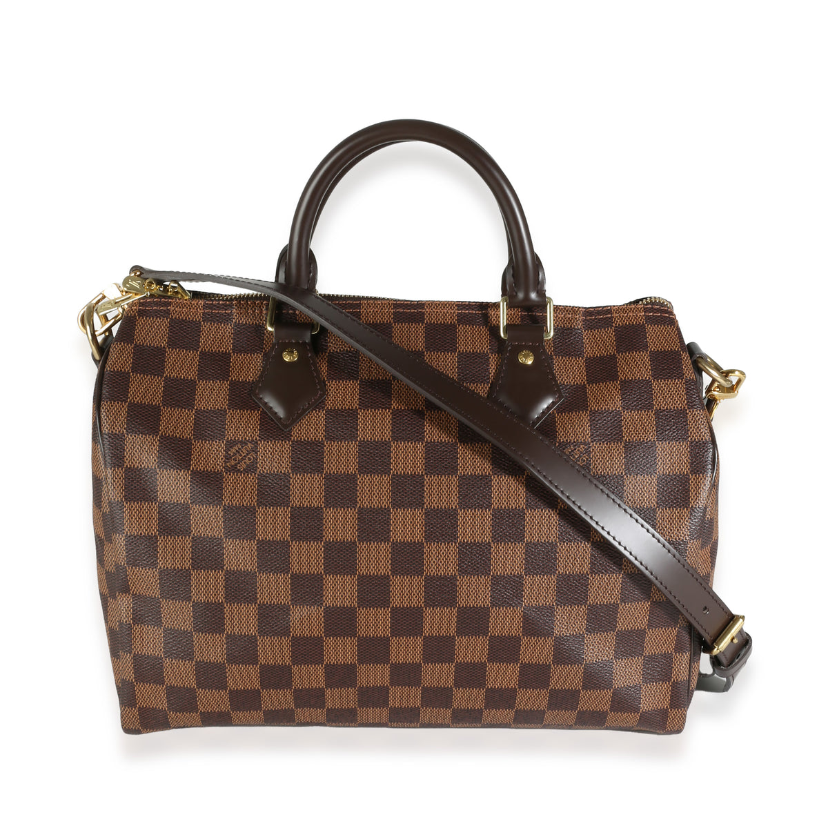 Damier Ebene Canvas Speedy Bandouliere 30