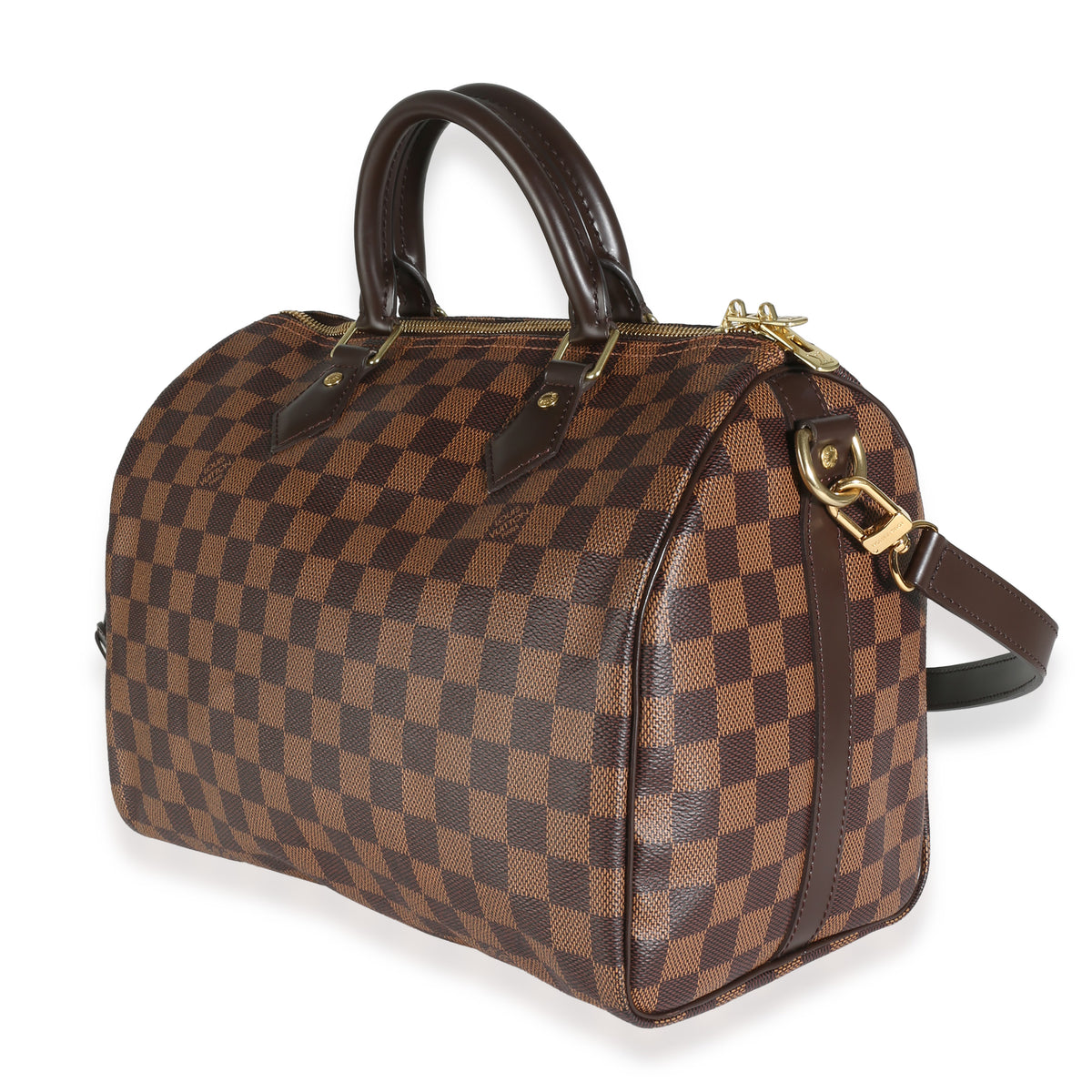 Damier Ebene Canvas Speedy Bandouliere 30