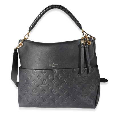 Black Monogram Empreinte Maida Hobo