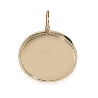 Turquoise Fashion Pendant in 14k Yellow Gold 0.25 CTW