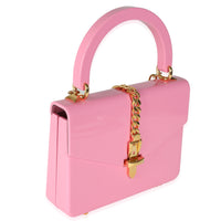 Pink Plexiglass Mini Sylvie 1969 Top Handle Bag