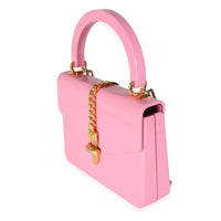 Pink Plexiglass Mini Sylvie 1969 Top Handle Bag