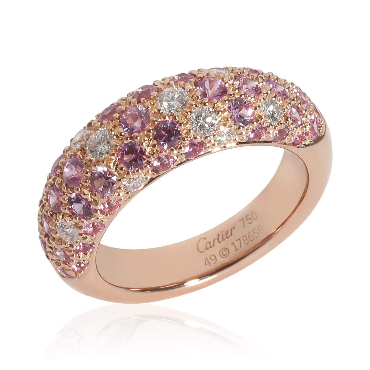 Etincelle Ring in 18k Rose Gold 0.36 CTW