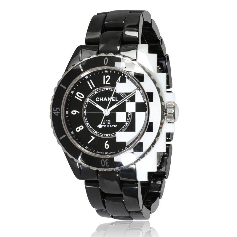 Chanel J 12 Cybernetic H7988 Unisex Watch in  Ceramic fv