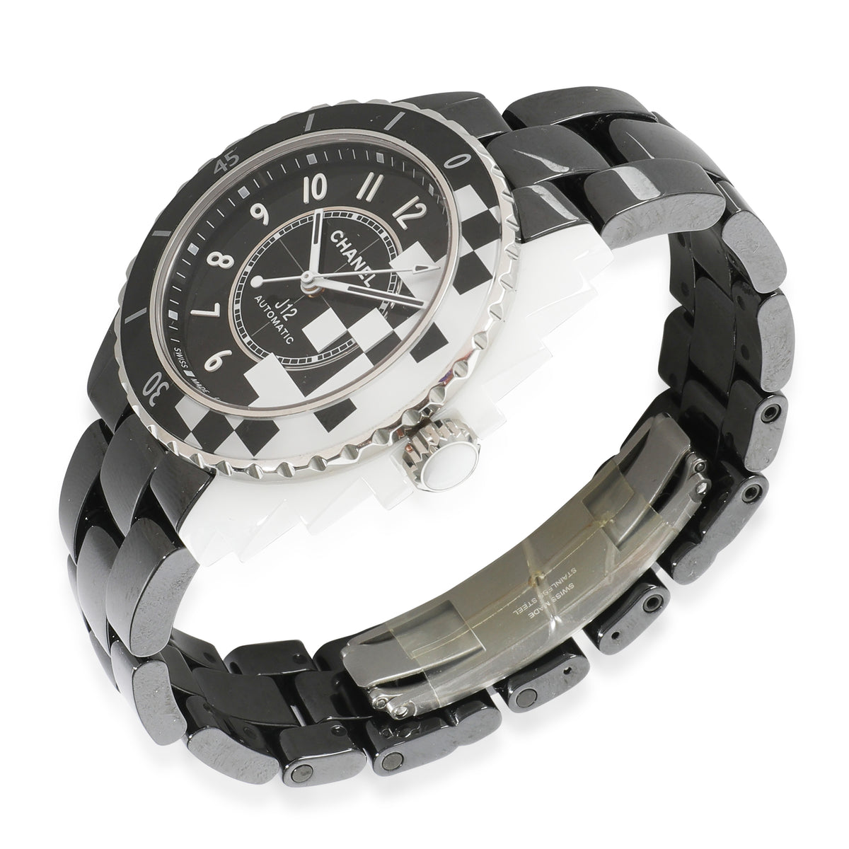 Chanel J 12 Cybernetic H7988 Unisex Watch in  Ceramic rv
