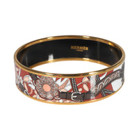 Festival des Amazones Enamel Bracelet in  Gold Plated (62mm)