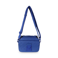 Blue Taurillon Monogram S Lock Messenger