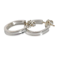 1837 Hoop Earrings, Small in Sterling Silver