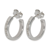 1837 Hoop Earrings, Small in Sterling Silver