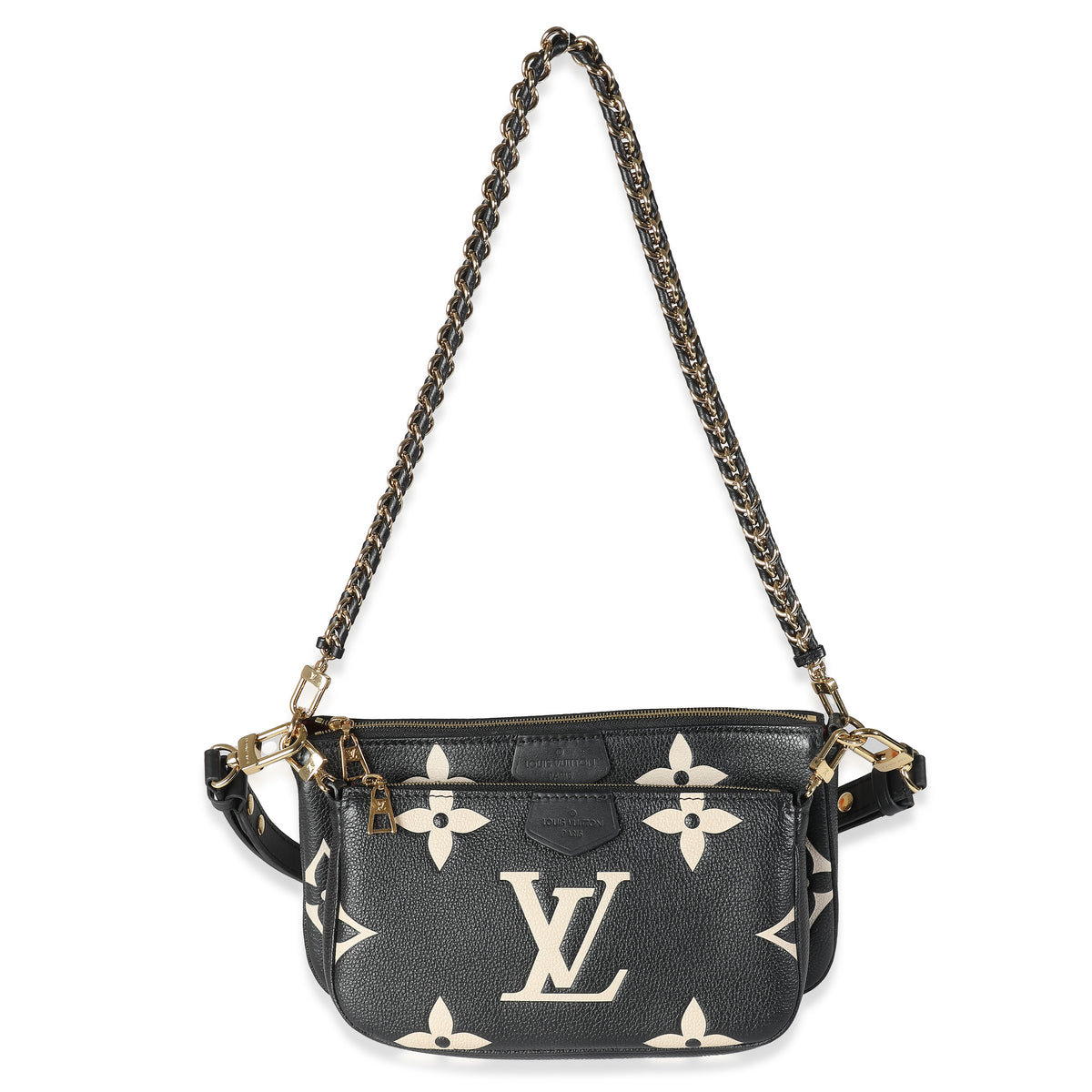 Beige Black Monogram Empreinte Multi Pochette Accessoires