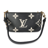 Beige Black Monogram Empreinte Multi Pochette Accessoires