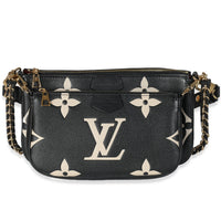 Beige Black Monogram Empreinte Multi Pochette Accessoires