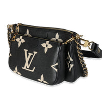 Beige Black Monogram Empreinte Multi Pochette Accessoires